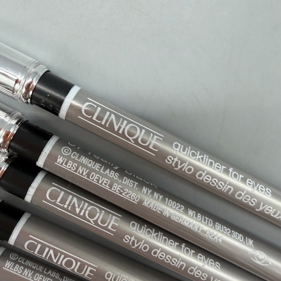 Lot of 5-Clinique Quickliner For Eyes Eyeliner Smudger 07 Really Black Full Size - Picture 2 of 7